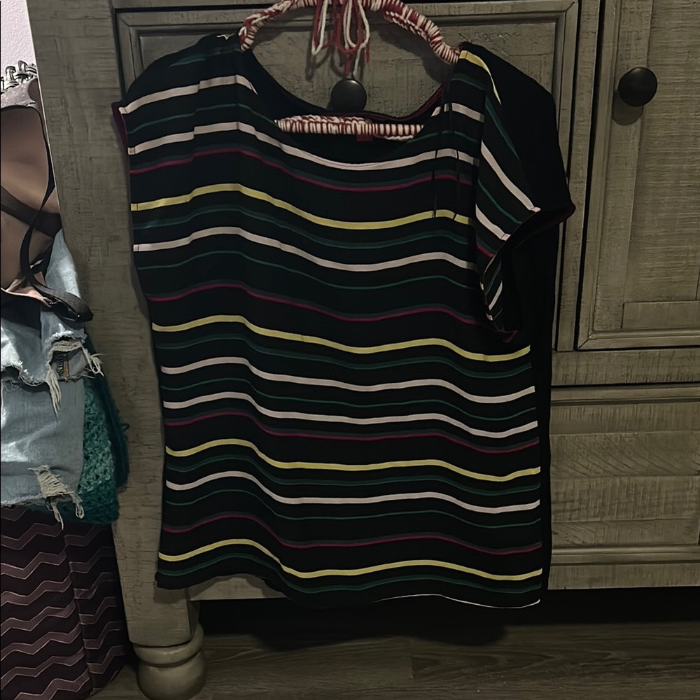Striped Multicolor Women's Top
